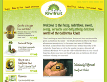 Tablet Screenshot of kiwifruit.org
